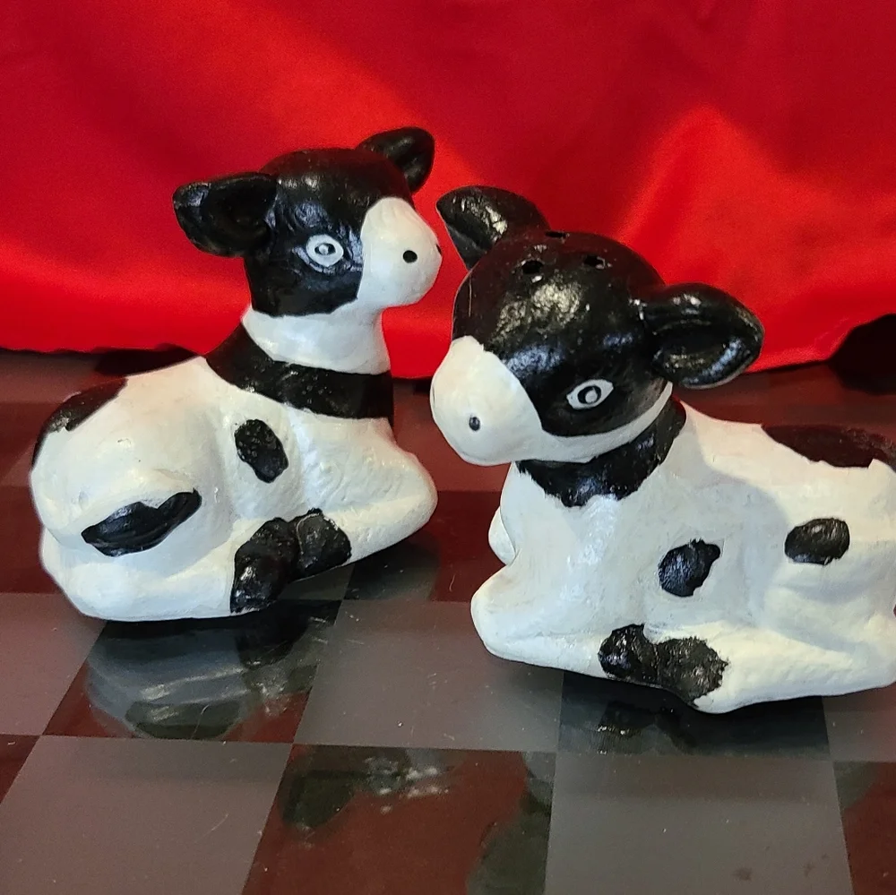 Cow Salt & Pepper Shakers for sale